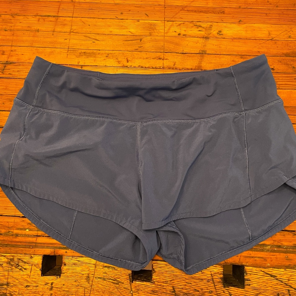 Superman Blue lululemon Speed Shorts